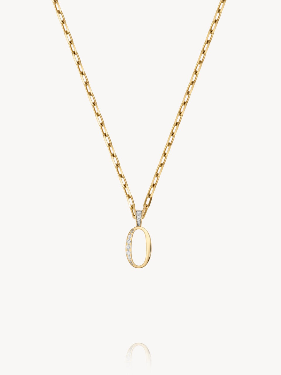 Diamond Number Pendants