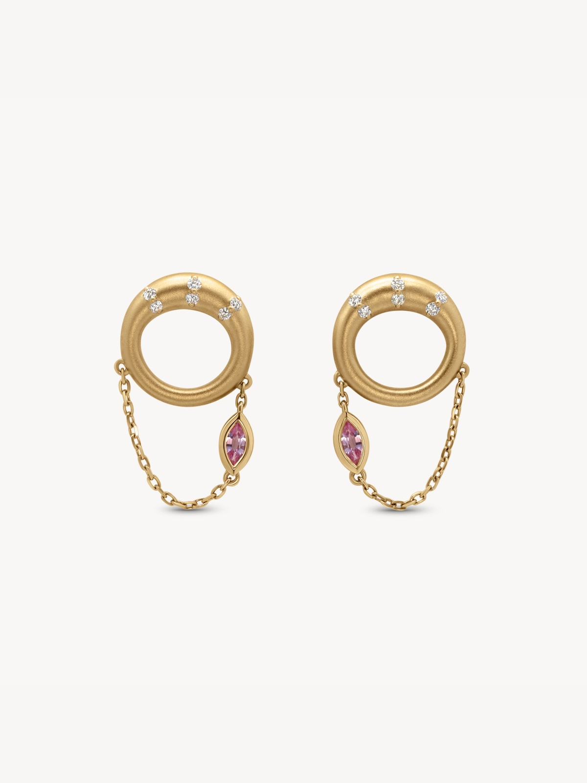 The Imperial Rose Earrings