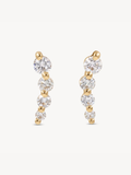 Curved Diamond Studs