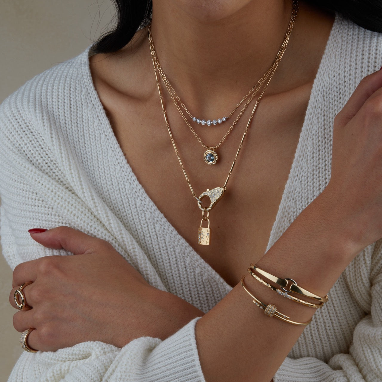 Love Lock Pendant