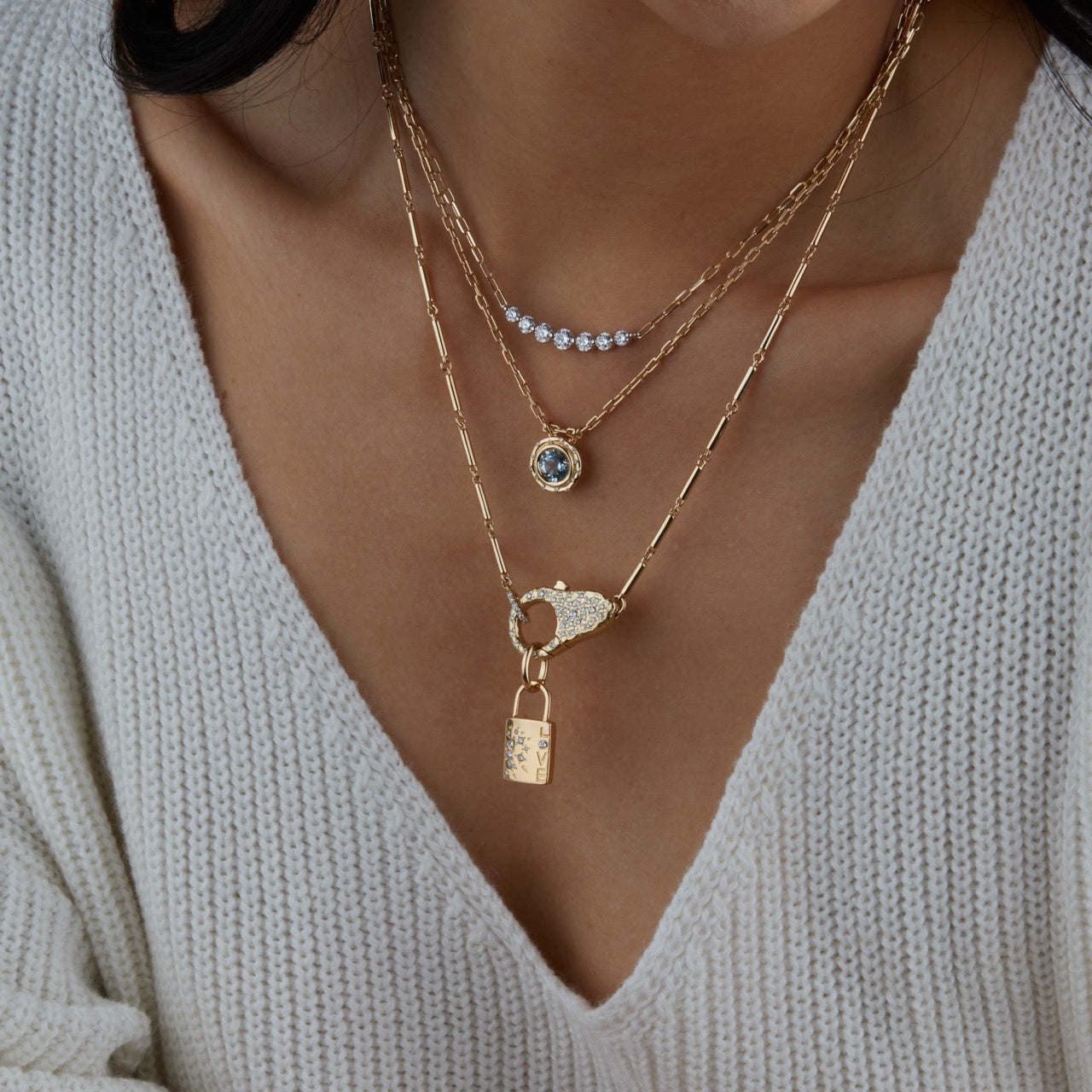 Love Lock Pendant