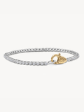 Petite Tennis Lock Bracelet
