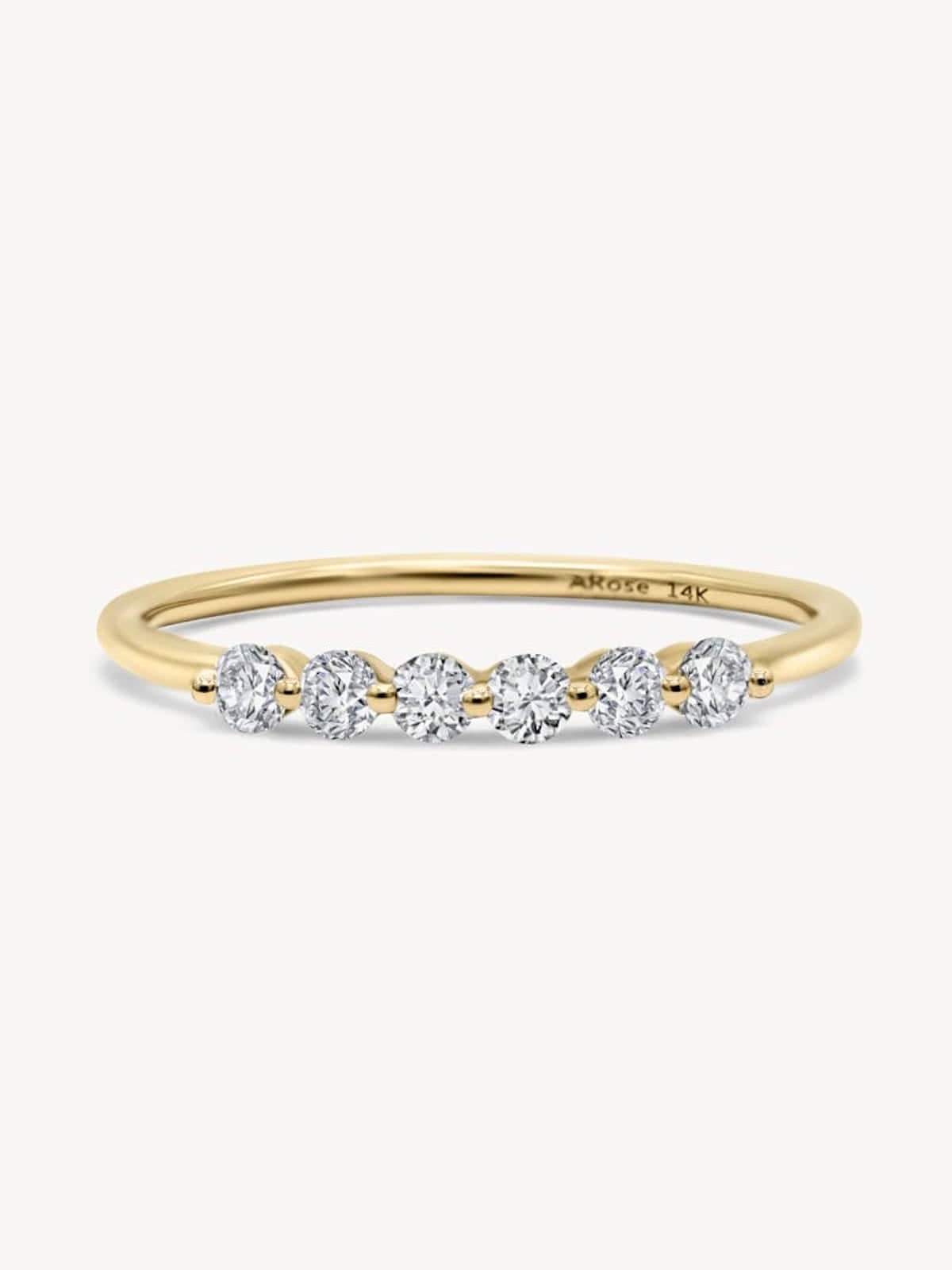 Brilliant Floating Diamond Ring
