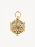 Hamsa and Evil Eye Double Sided Charm