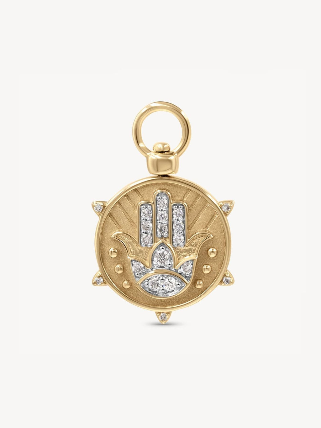 Hamsa and Evil Eye Double Sided Charm