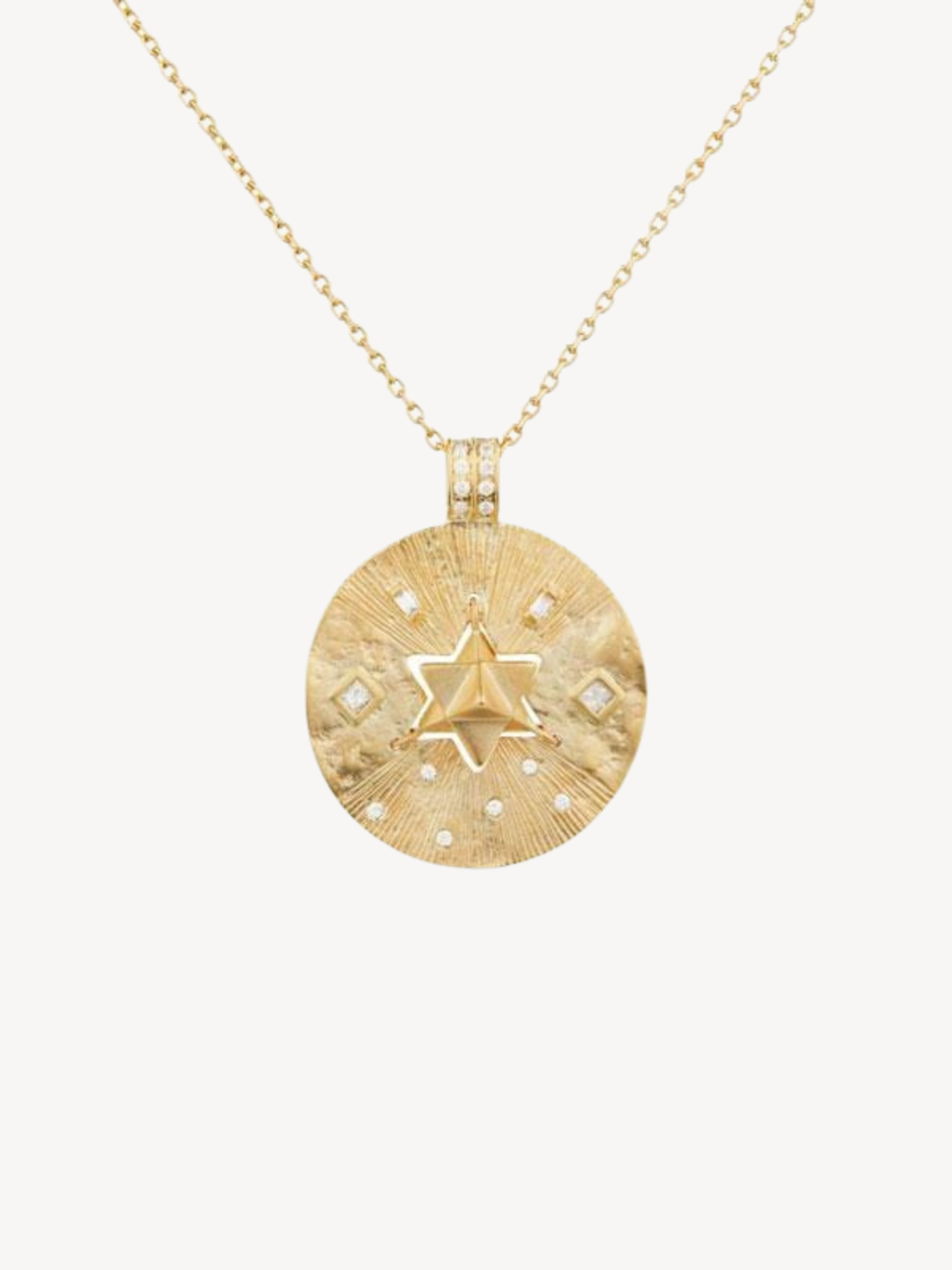 Diamond Merkabah Necklace