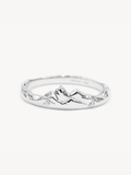 Silver Mountain Peak Ring