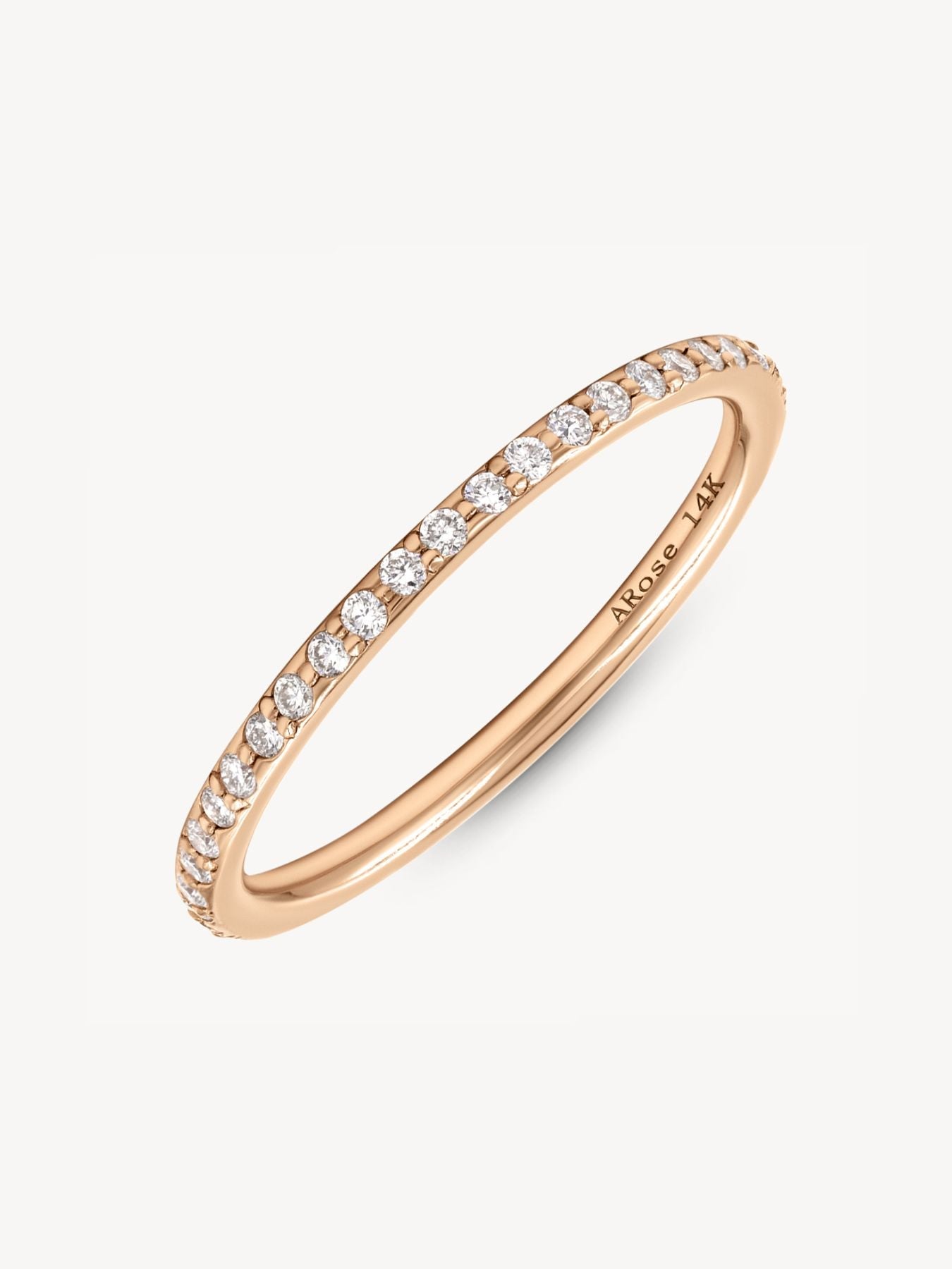 Diamond Stackable Eternity Bands