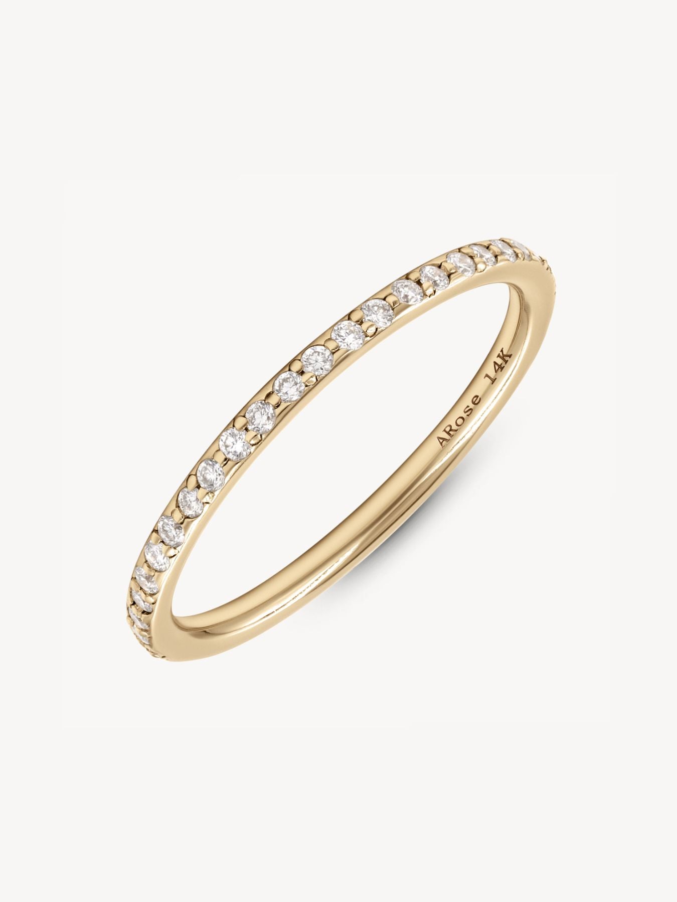 Diamond Stackable Eternity Bands