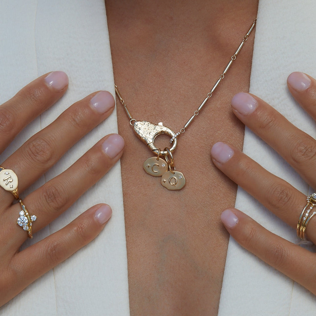 Athena Initial Pendant