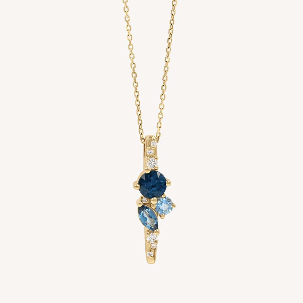 Ocean Starry Cluster Necklace
