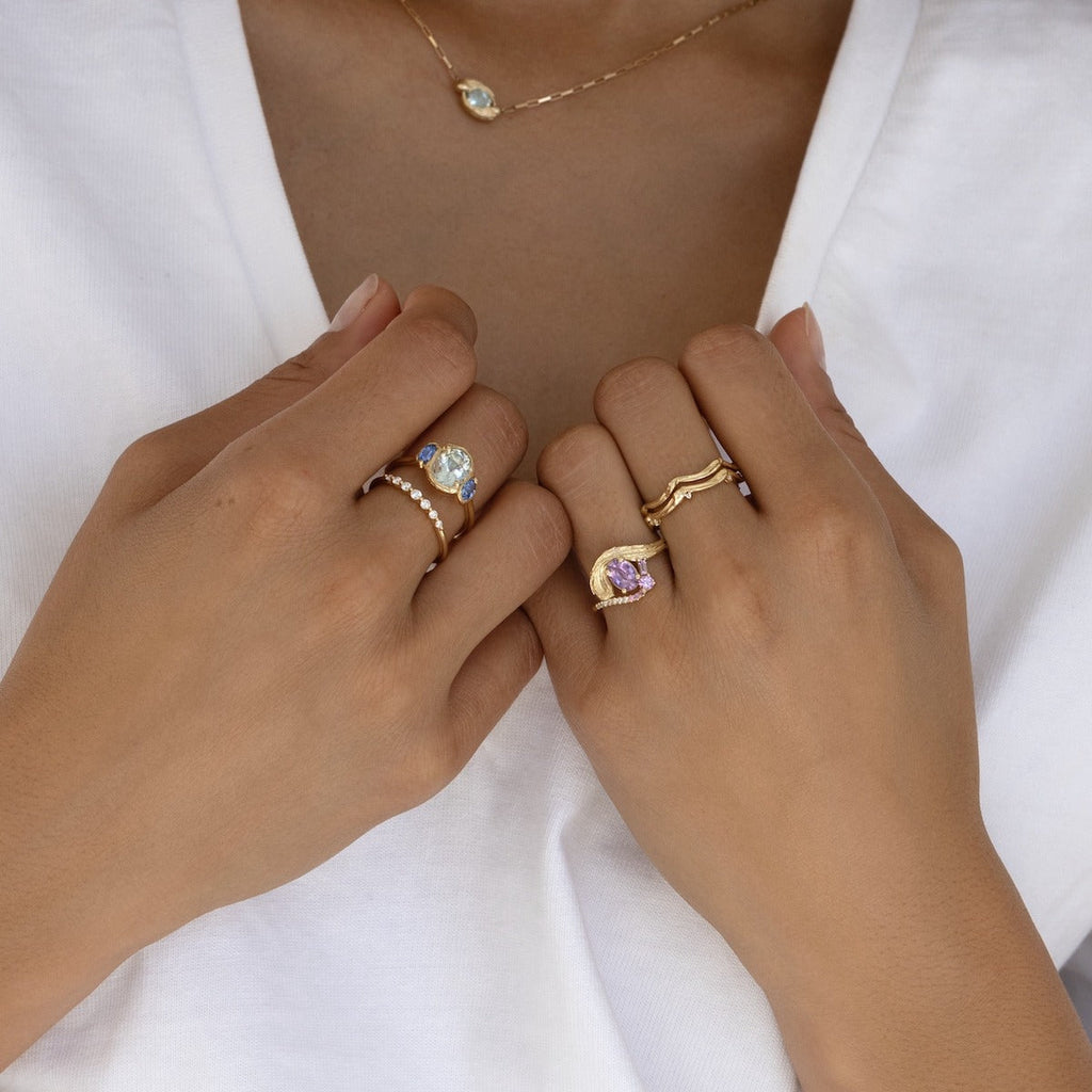 Maya Blue Ring
