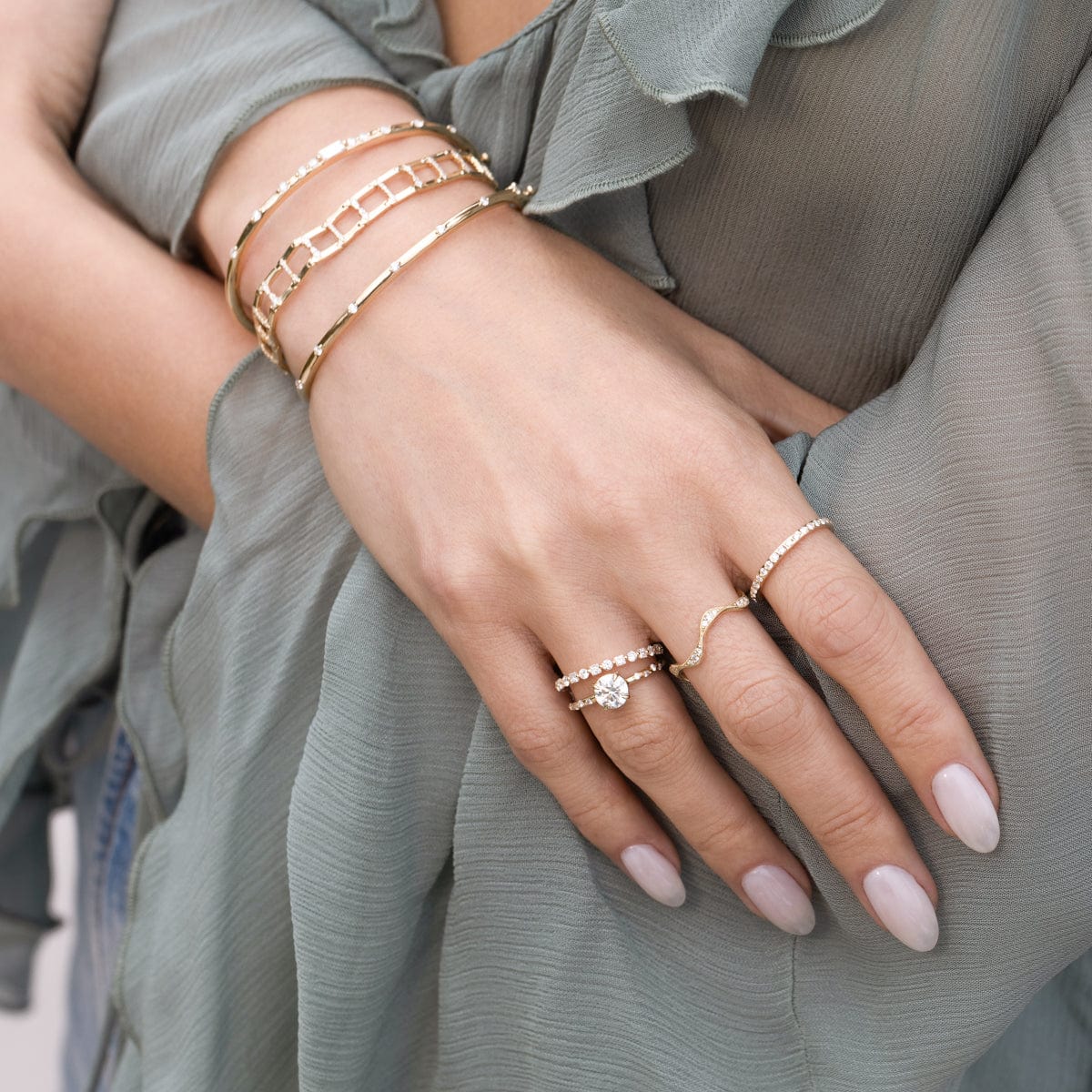 Lab-Grown Royal Eternity Ring