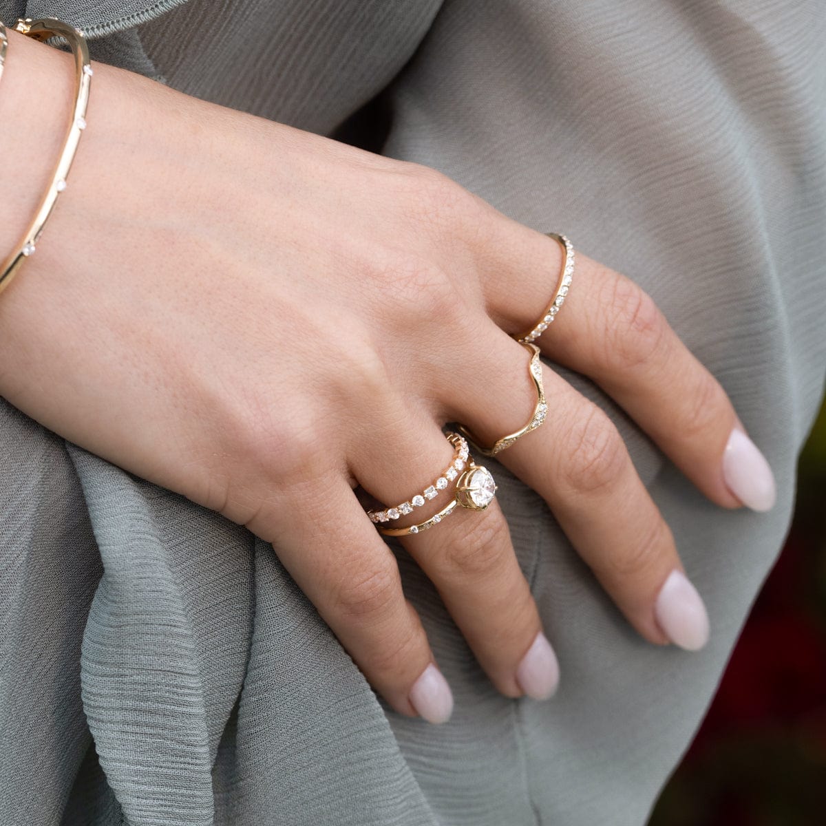 Lab-Grown Royal Eternity Ring