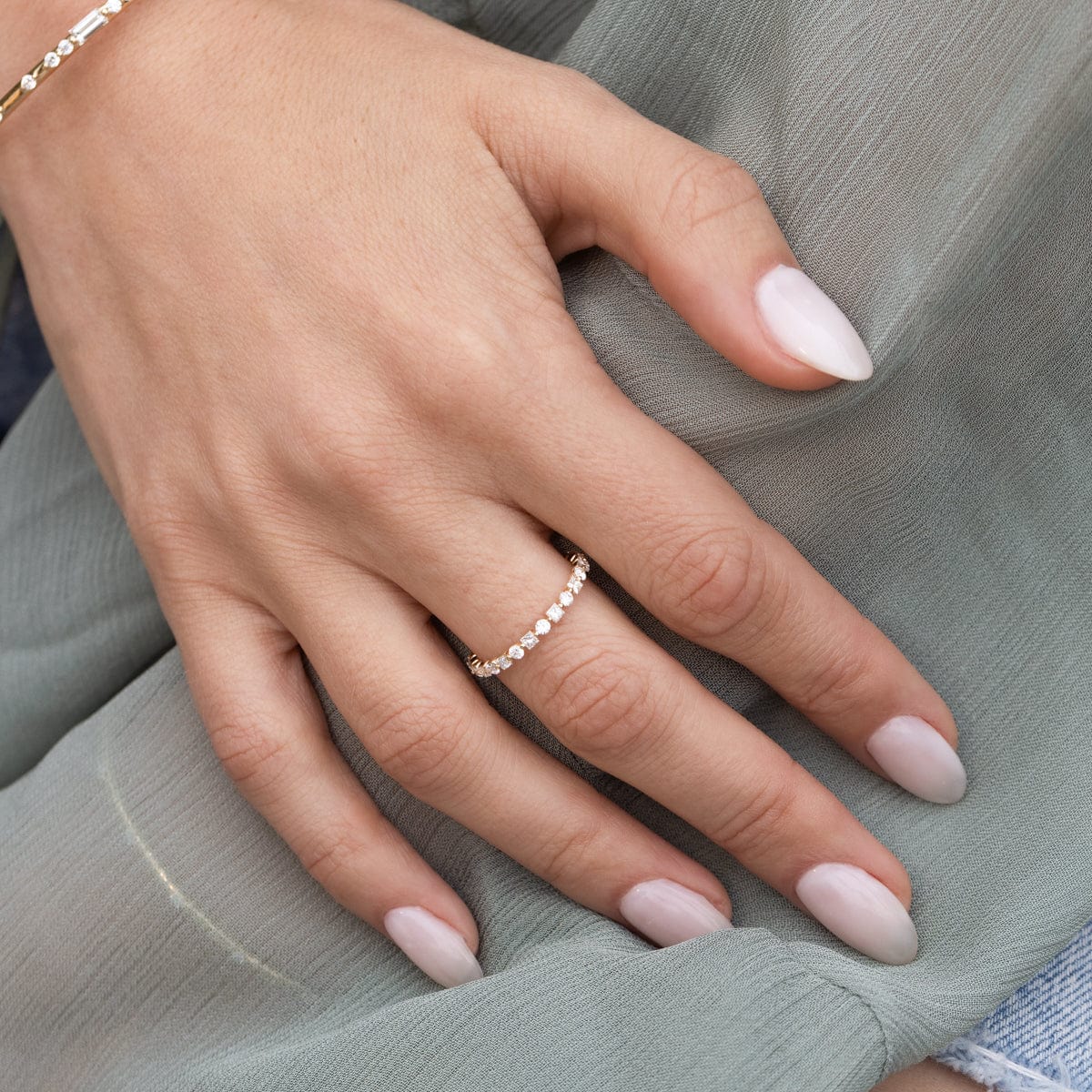Lab-Grown Royal Eternity Ring