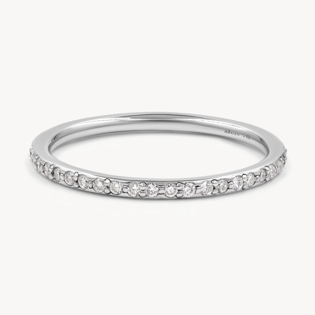 Diamond Stackable Eternity Bands