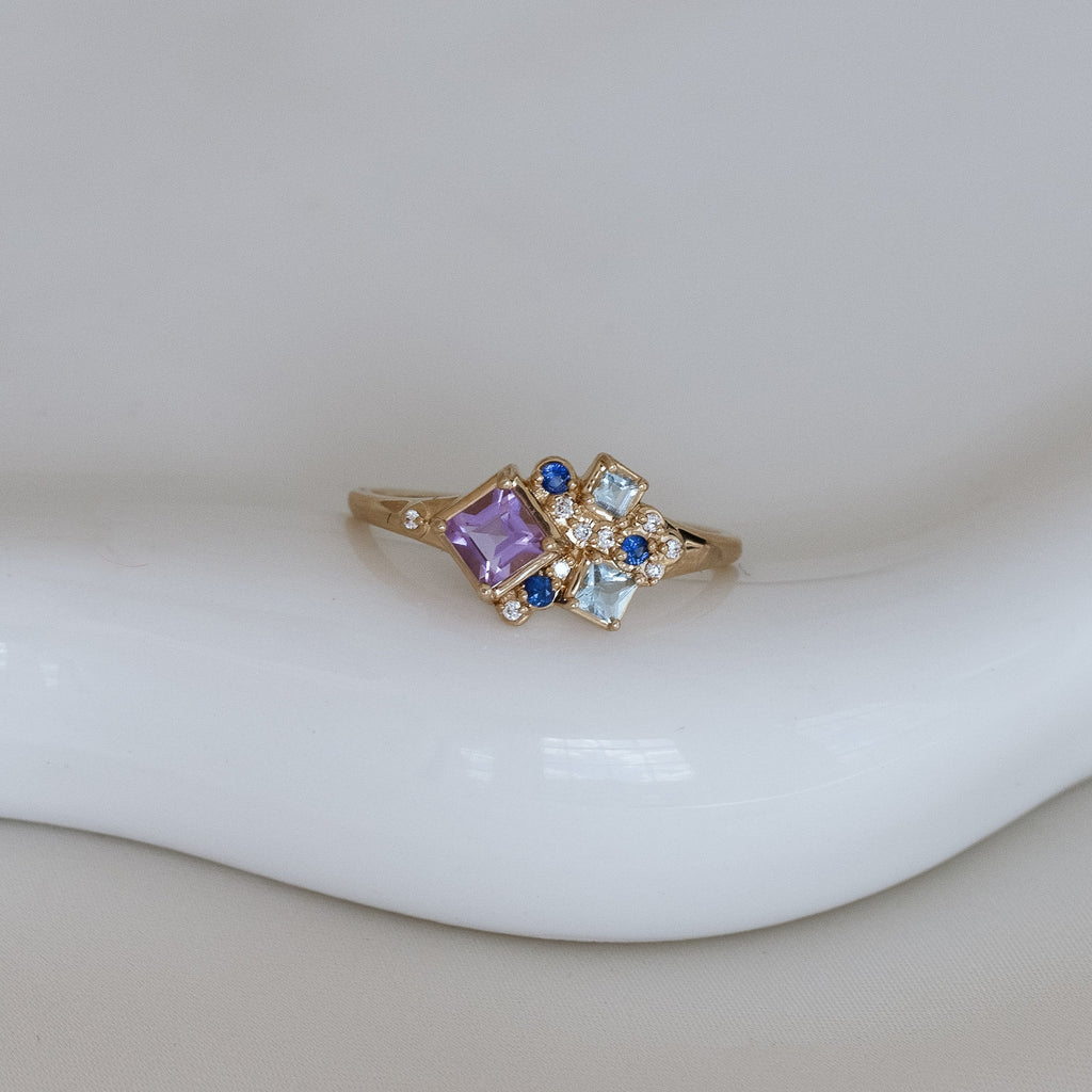 Lavender Nebula Ring