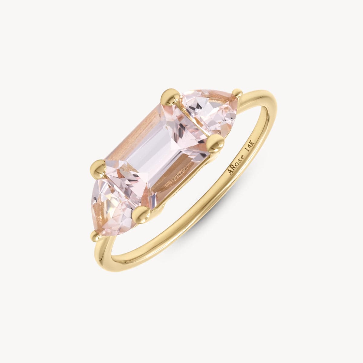 Morganite Ballerina Ring