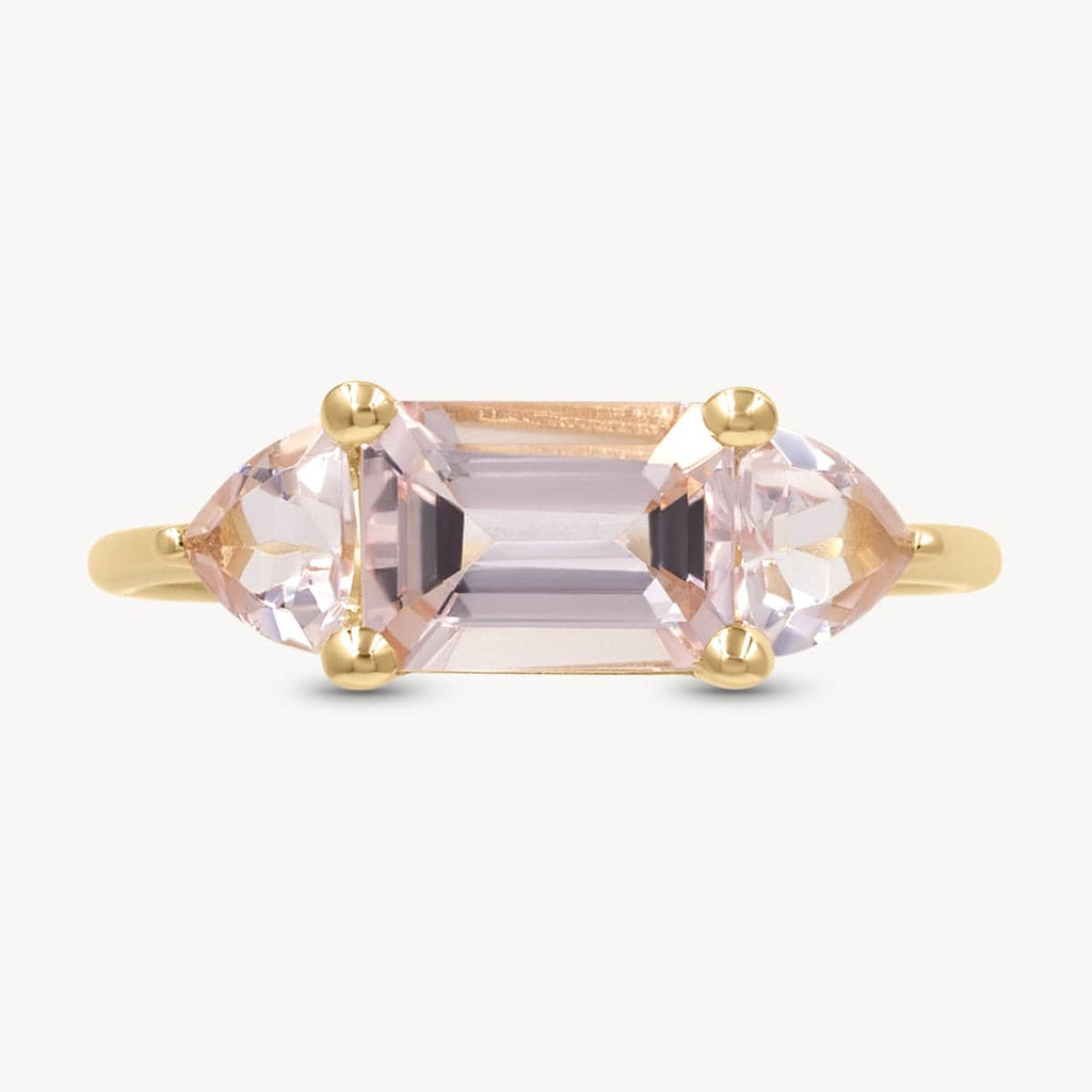 Morganite Ballerina Ring