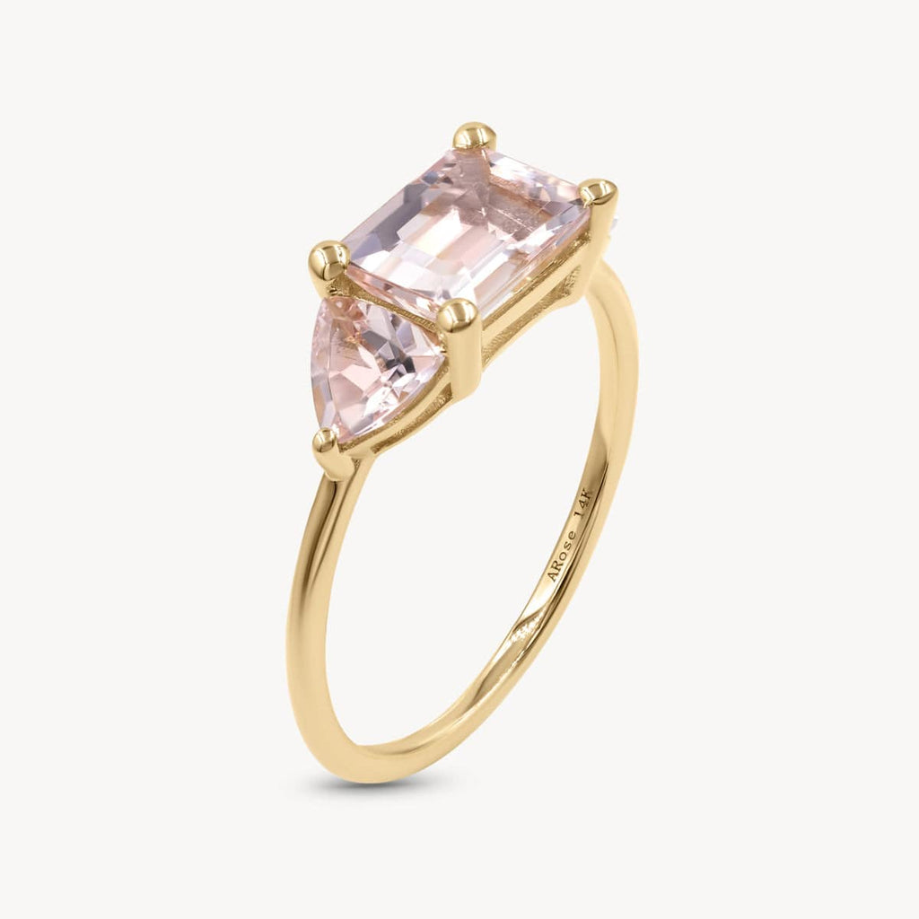 Morganite Ballerina Ring