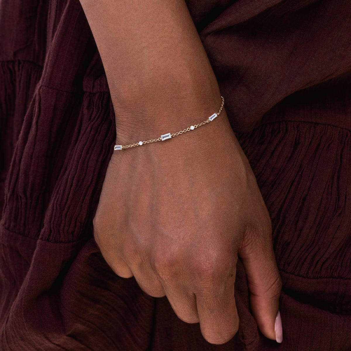 Aquamarine Azure Bracelet