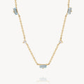 Aquamarine Azure Necklace