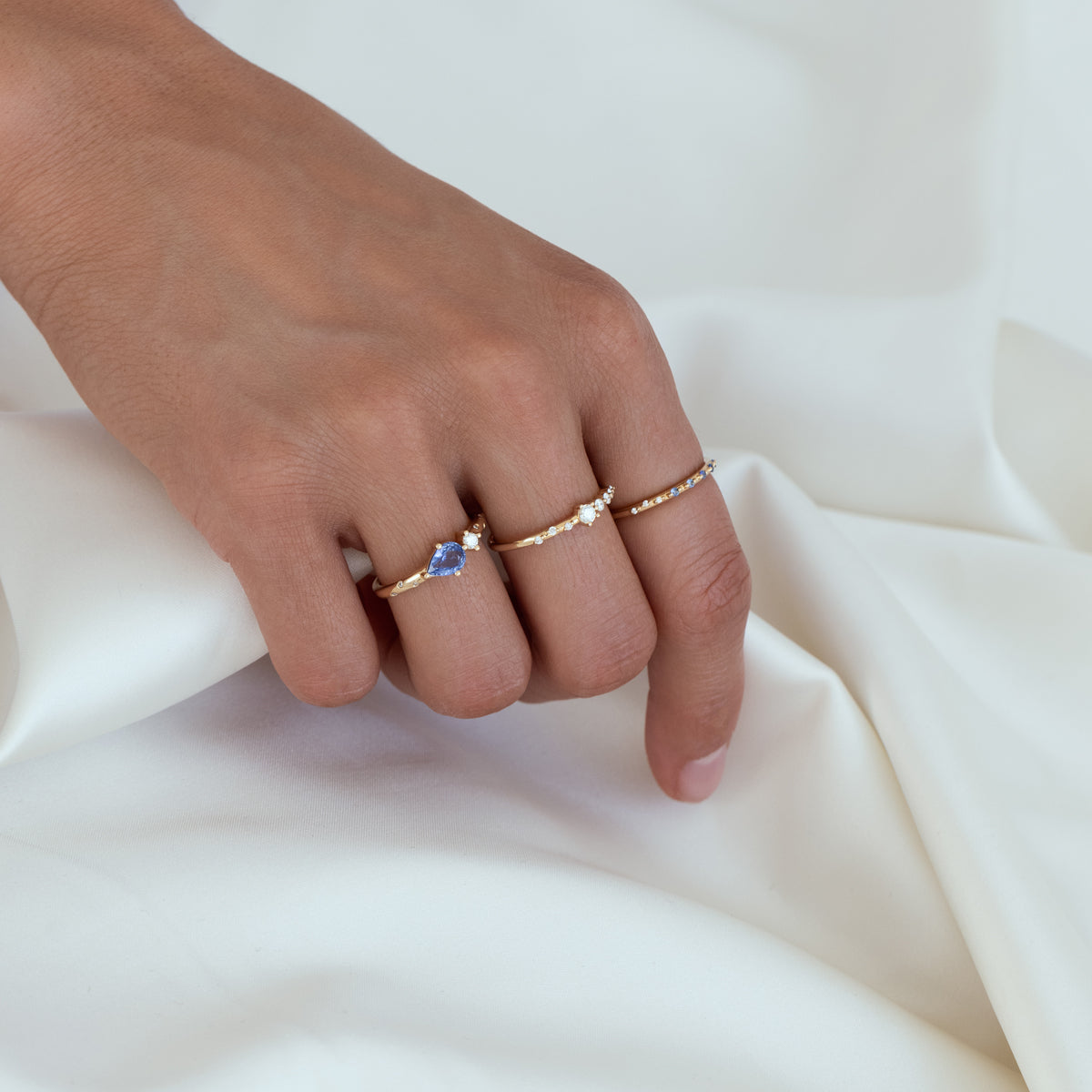 Midnight Blues Ring