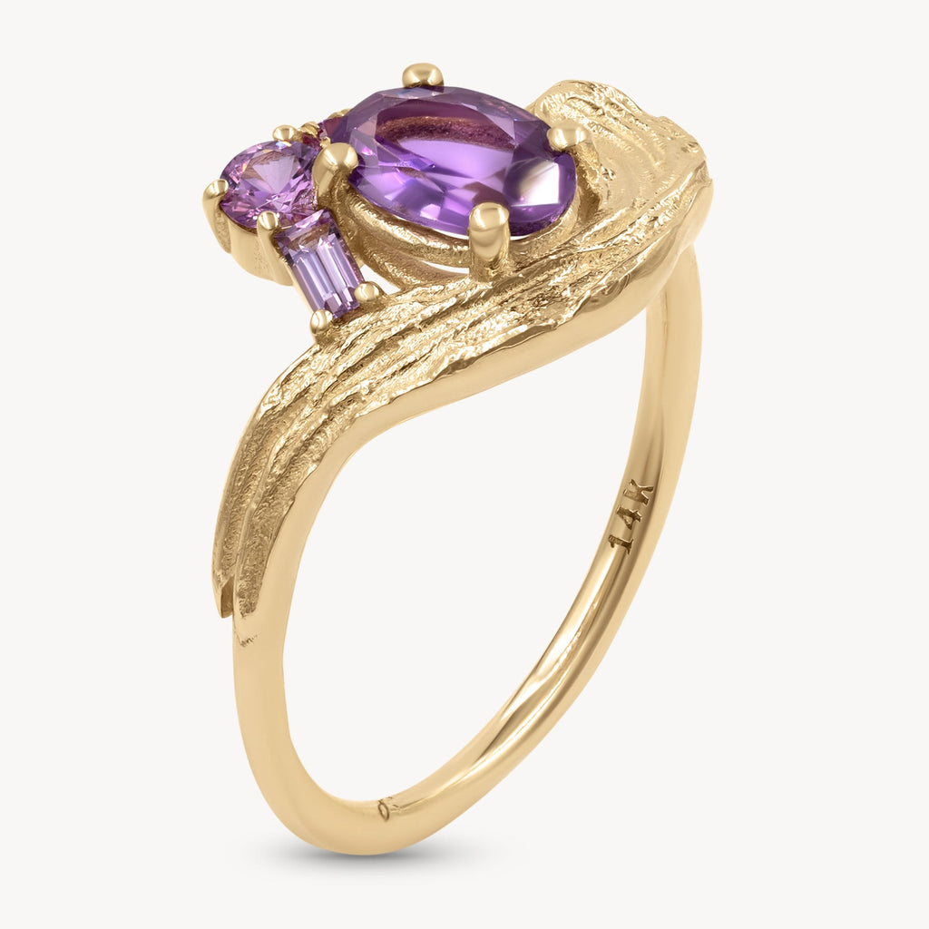 Red Violet Ring