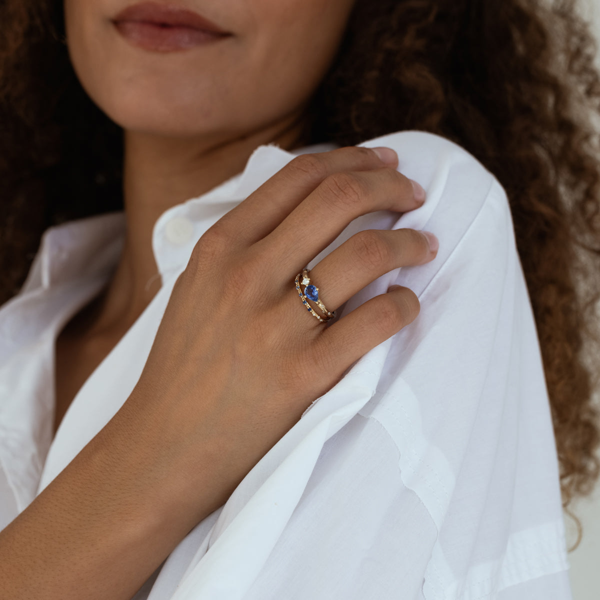 Midnight Blues Ring