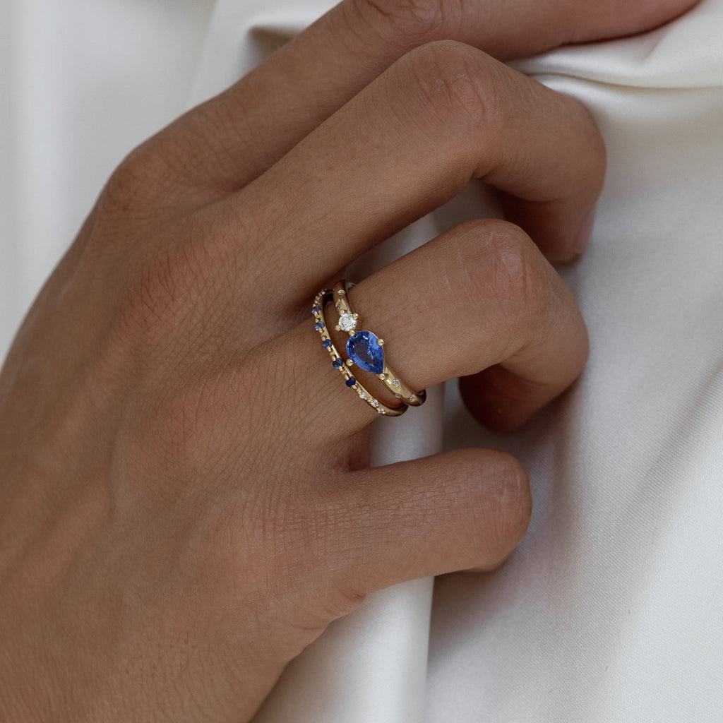 Midnight Blues Ring