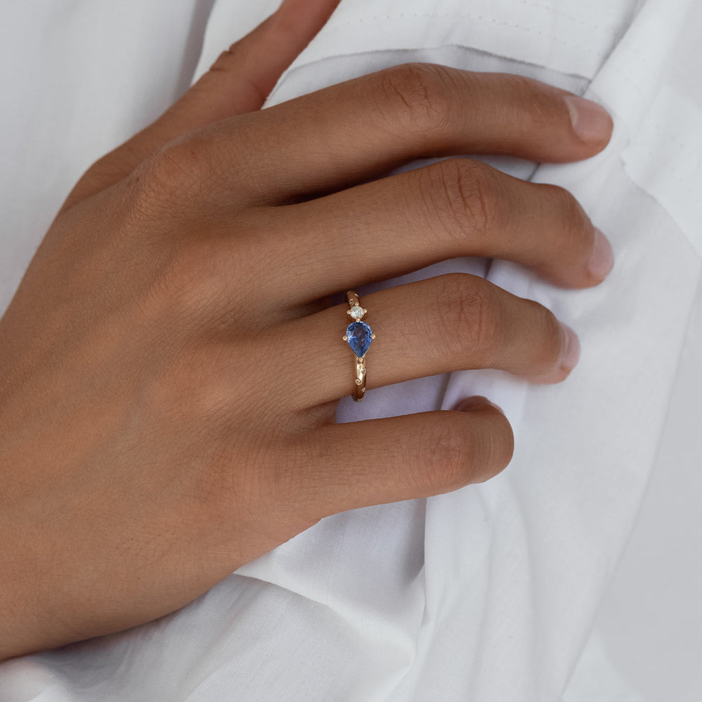 Midnight Blues Ring