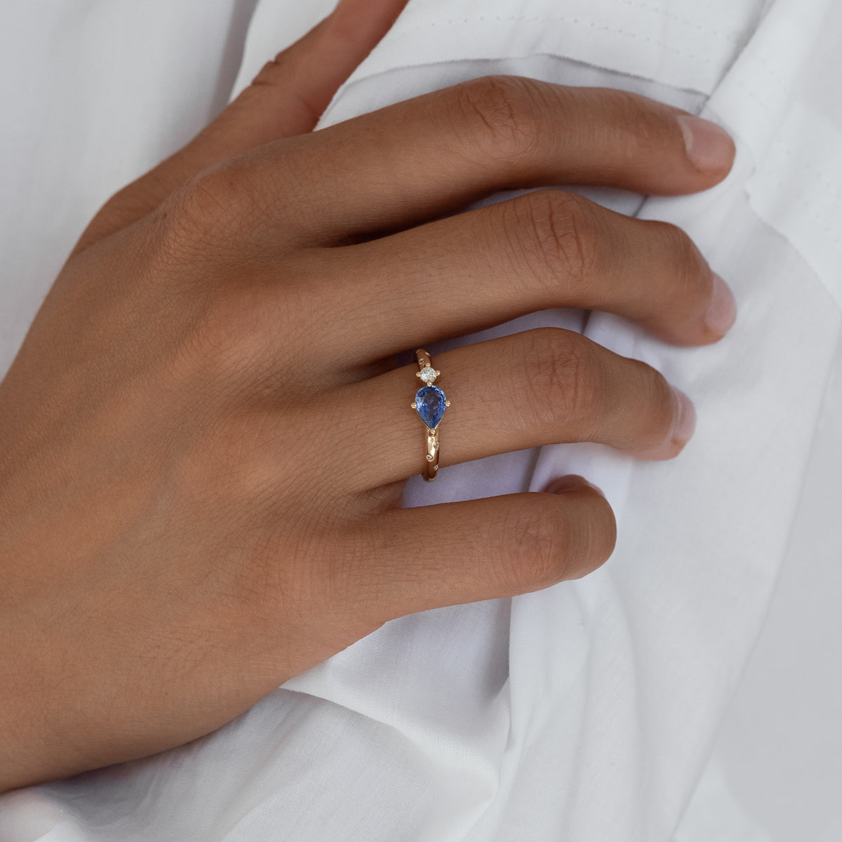 Midnight Blues Ring