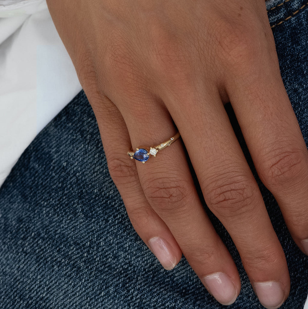 Midnight Blues Ring