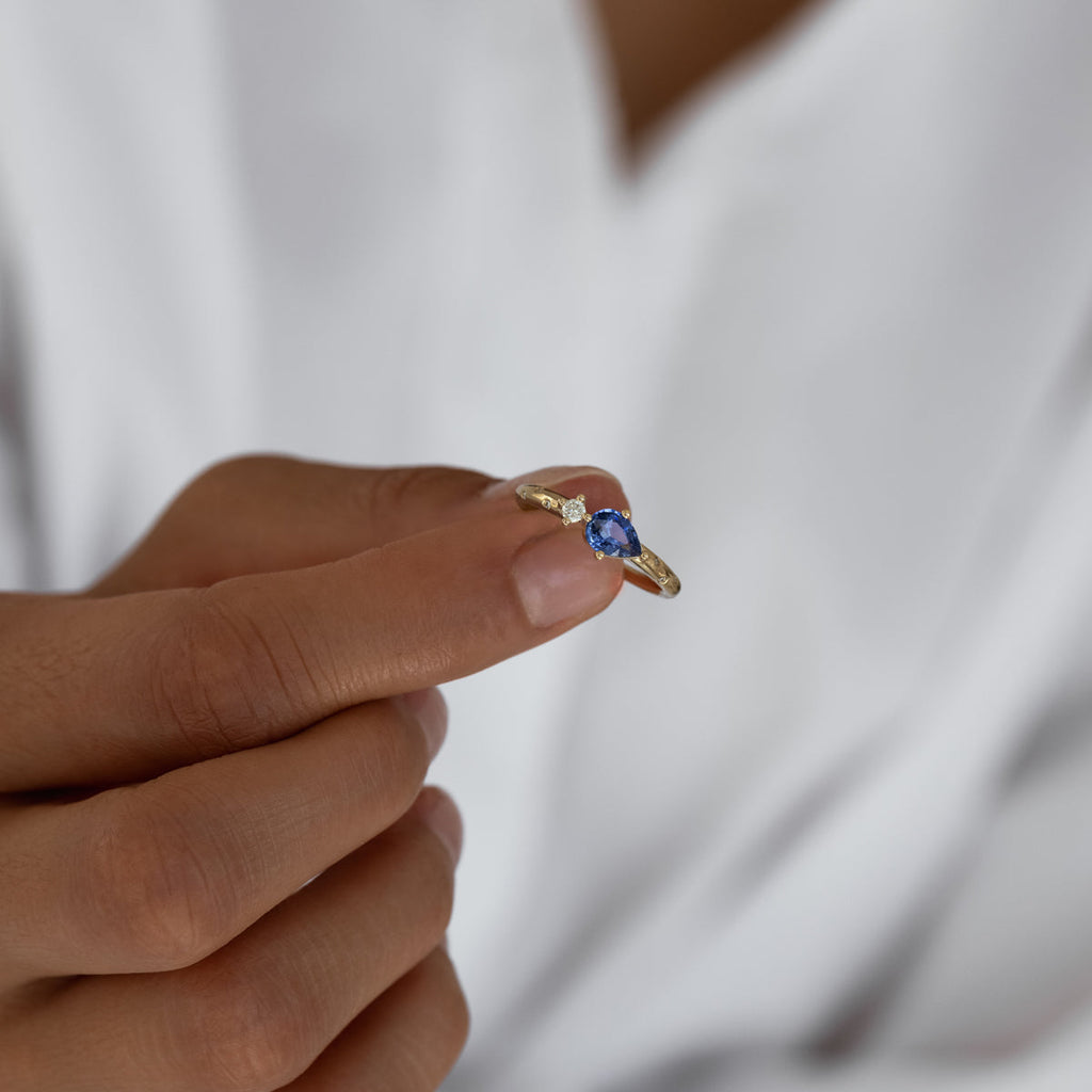 Midnight Blues Ring
