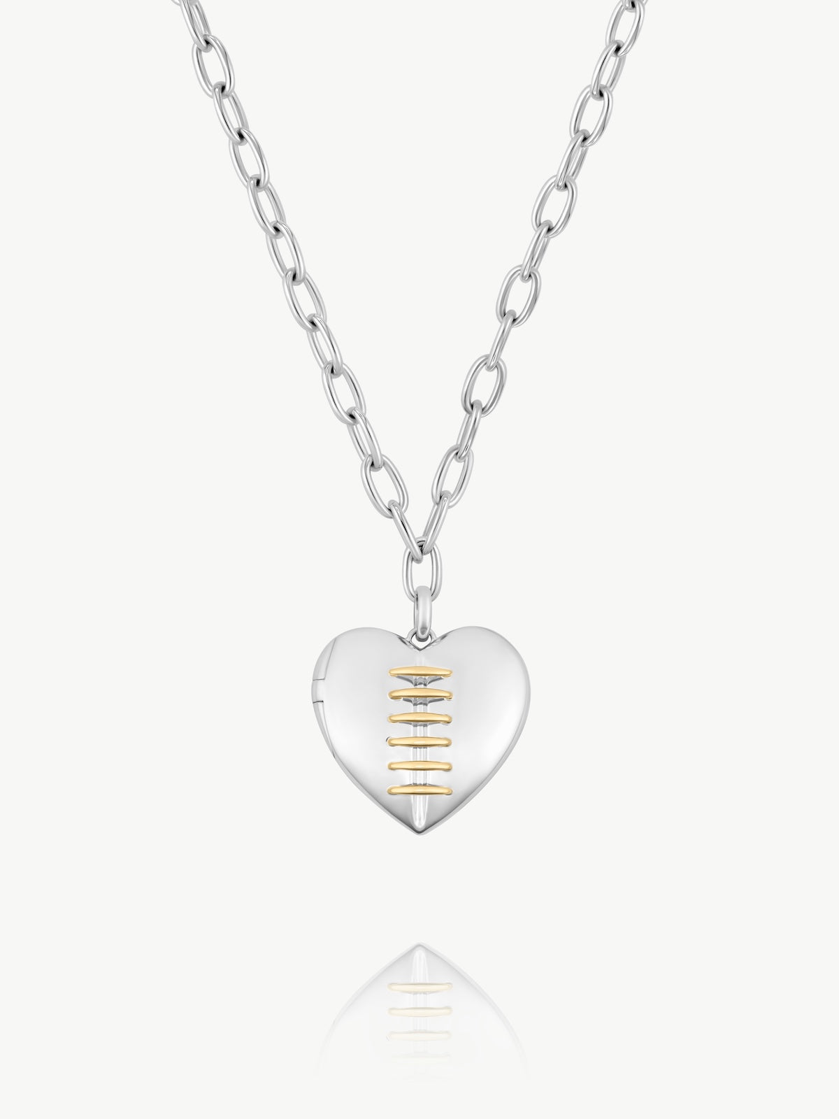 Custom Stitched Heart Locket