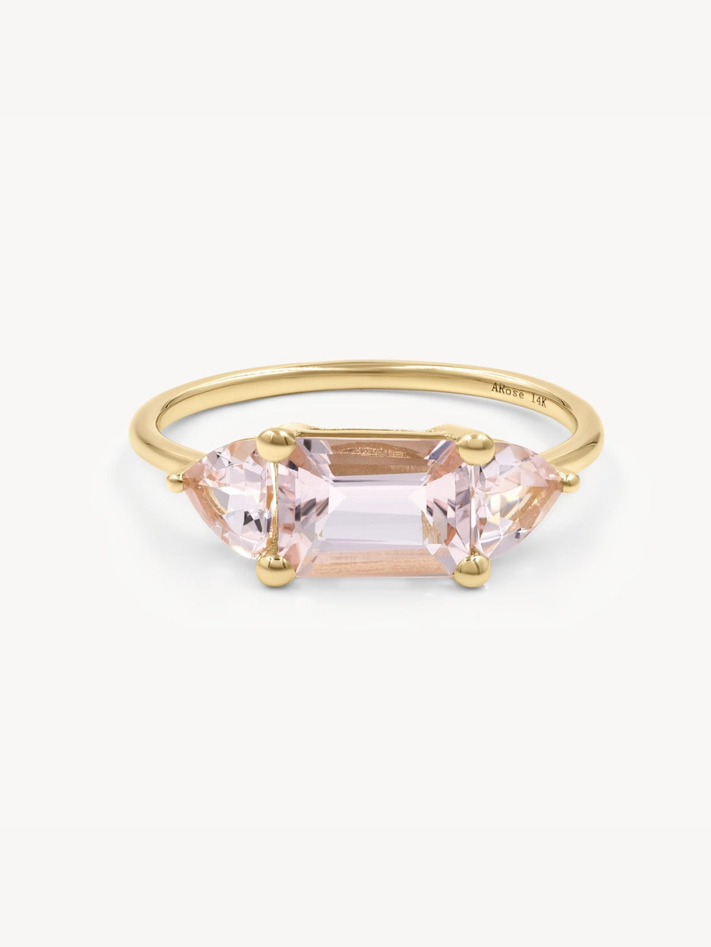 Morganite Ballerina Ring