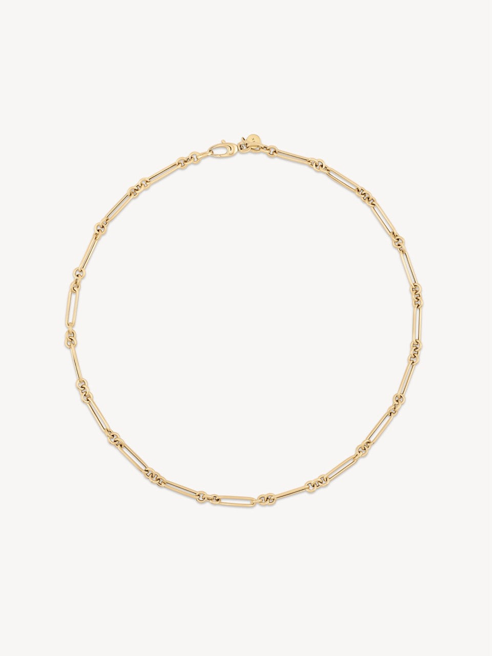 Alternating Paper Clip Chain