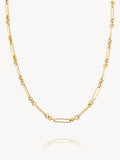 Alternating Paper Clip Chain