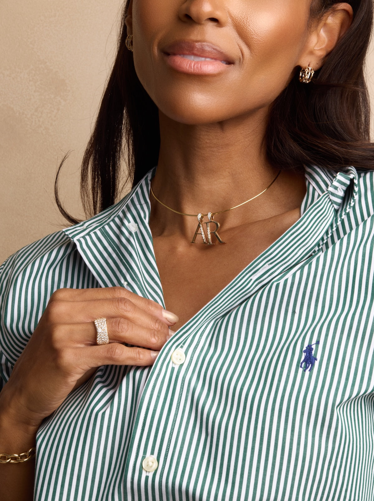 Golden Wire Choker