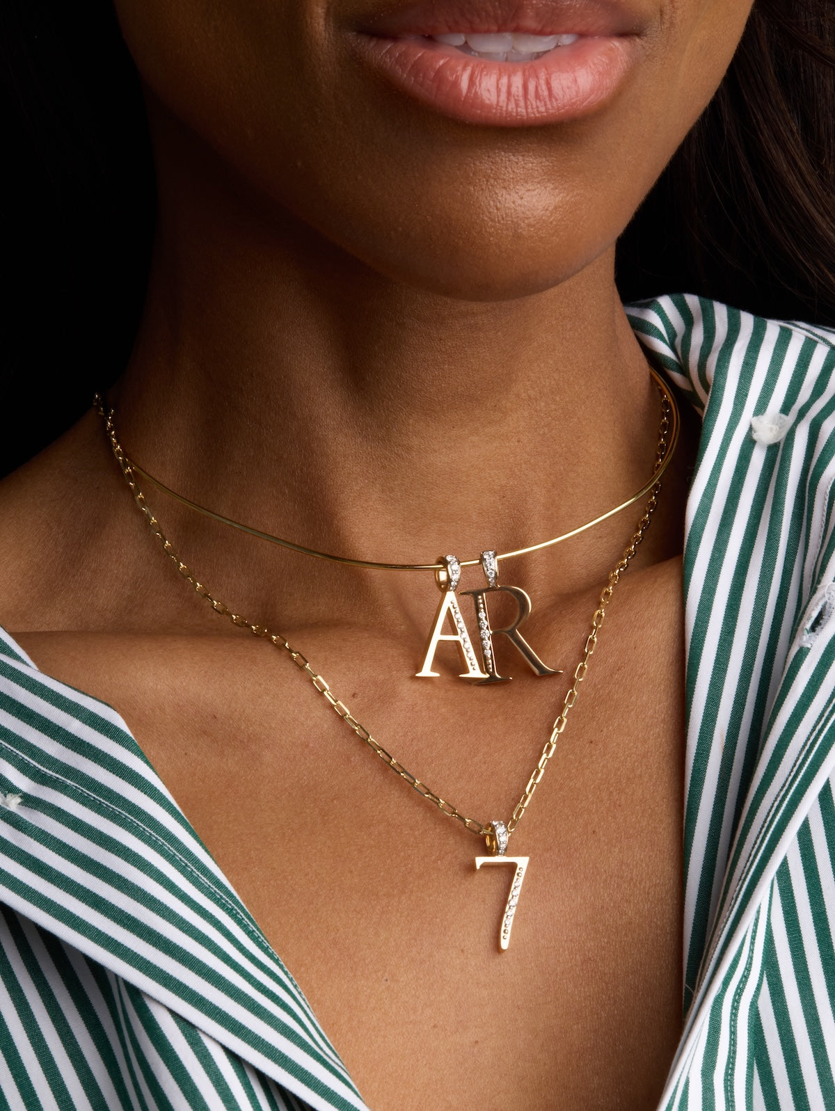 Golden Wire Choker