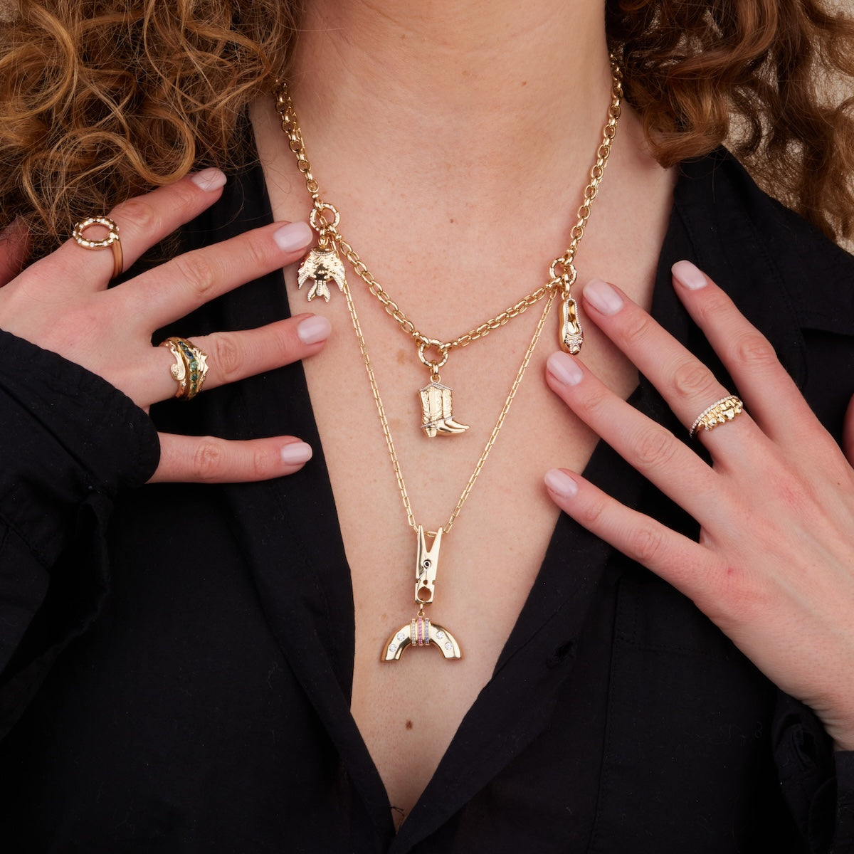 Cowboy Boots Charm