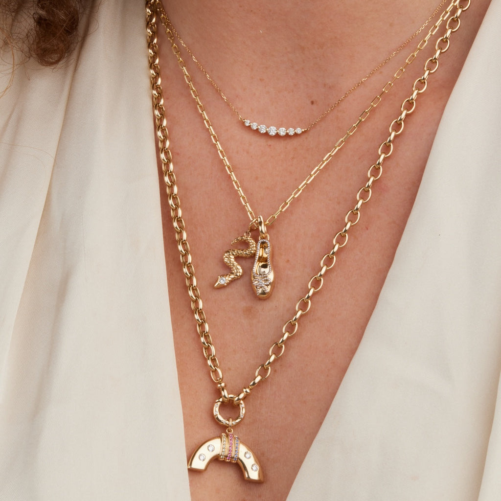 Ballet Slipper Charm