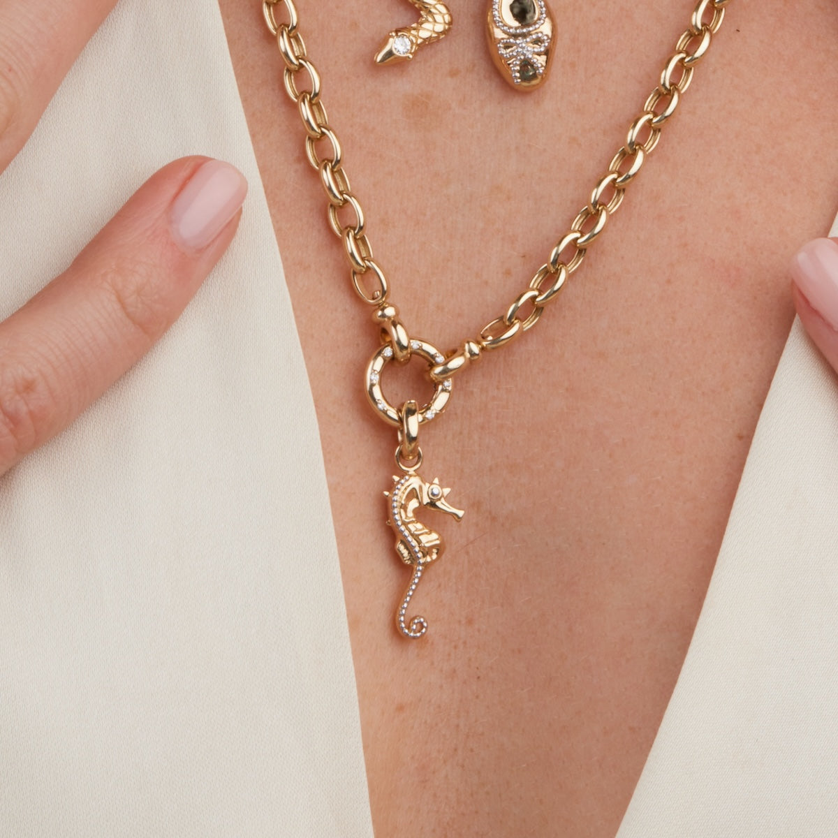 Seahorse Charm