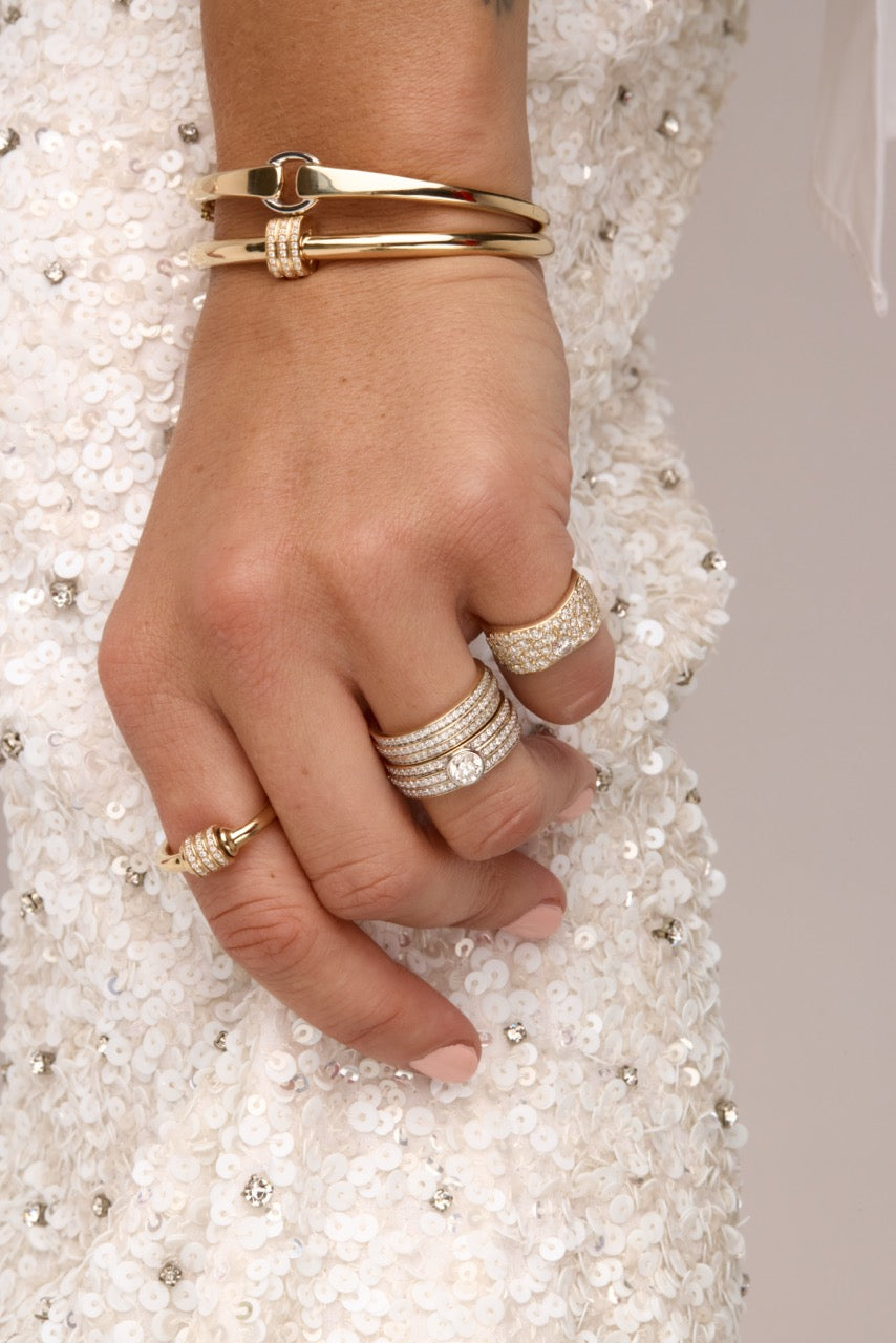 Diamond Tiered Eternity Band