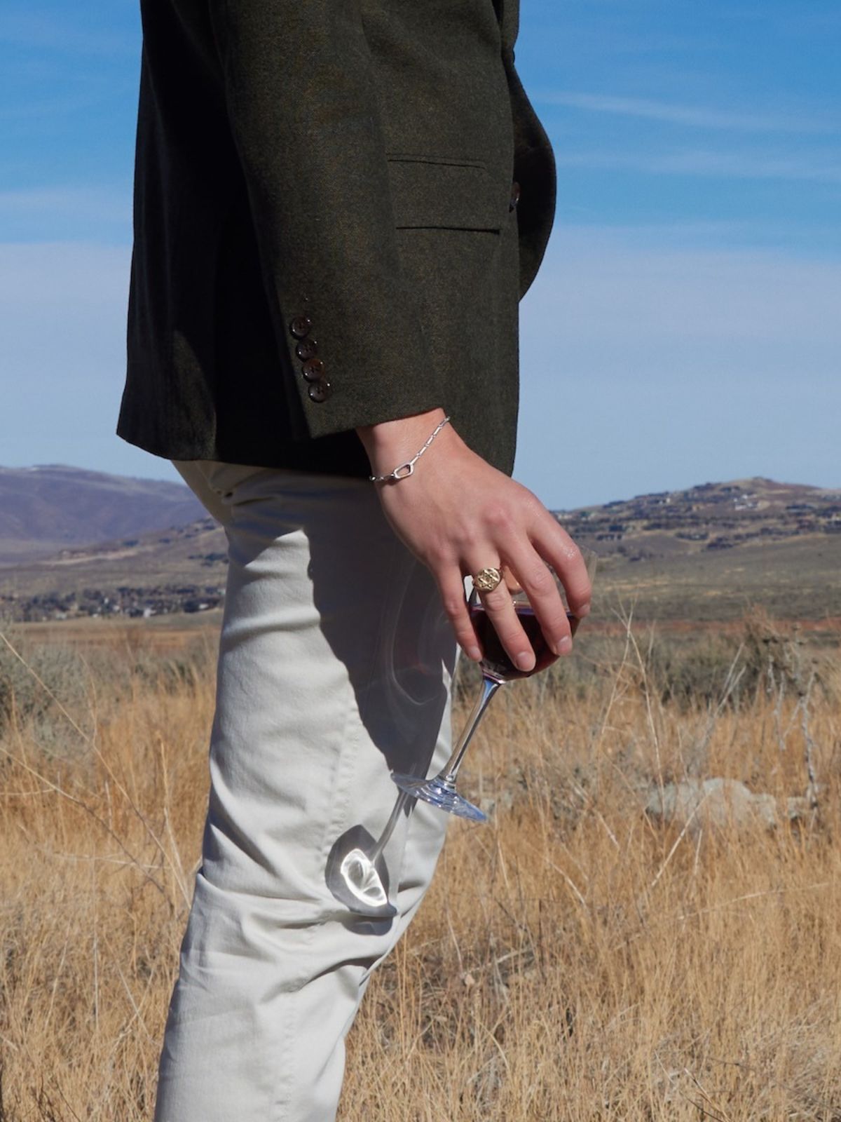 Mason Chain Carabiner Bracelet