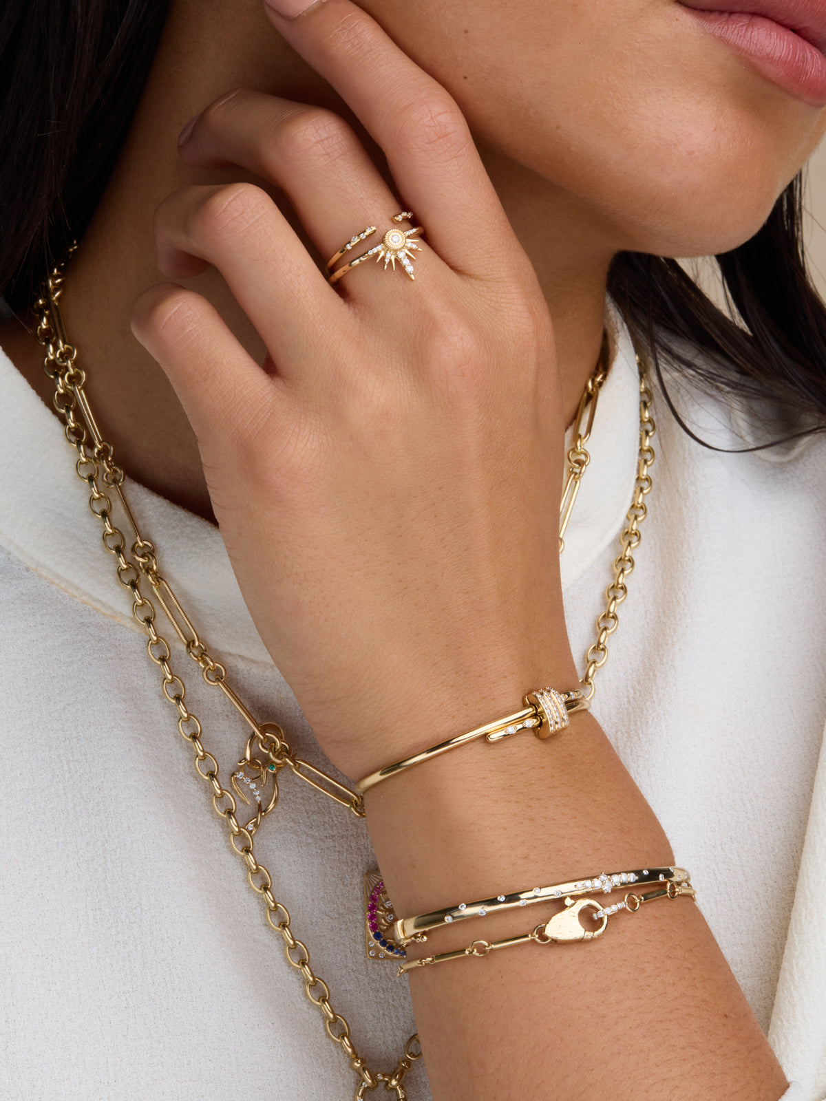 Sloan Lock Bracelet