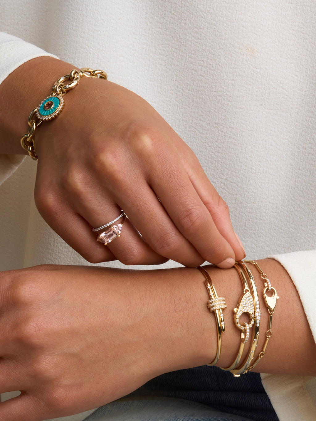 Sloan Lock Bracelet