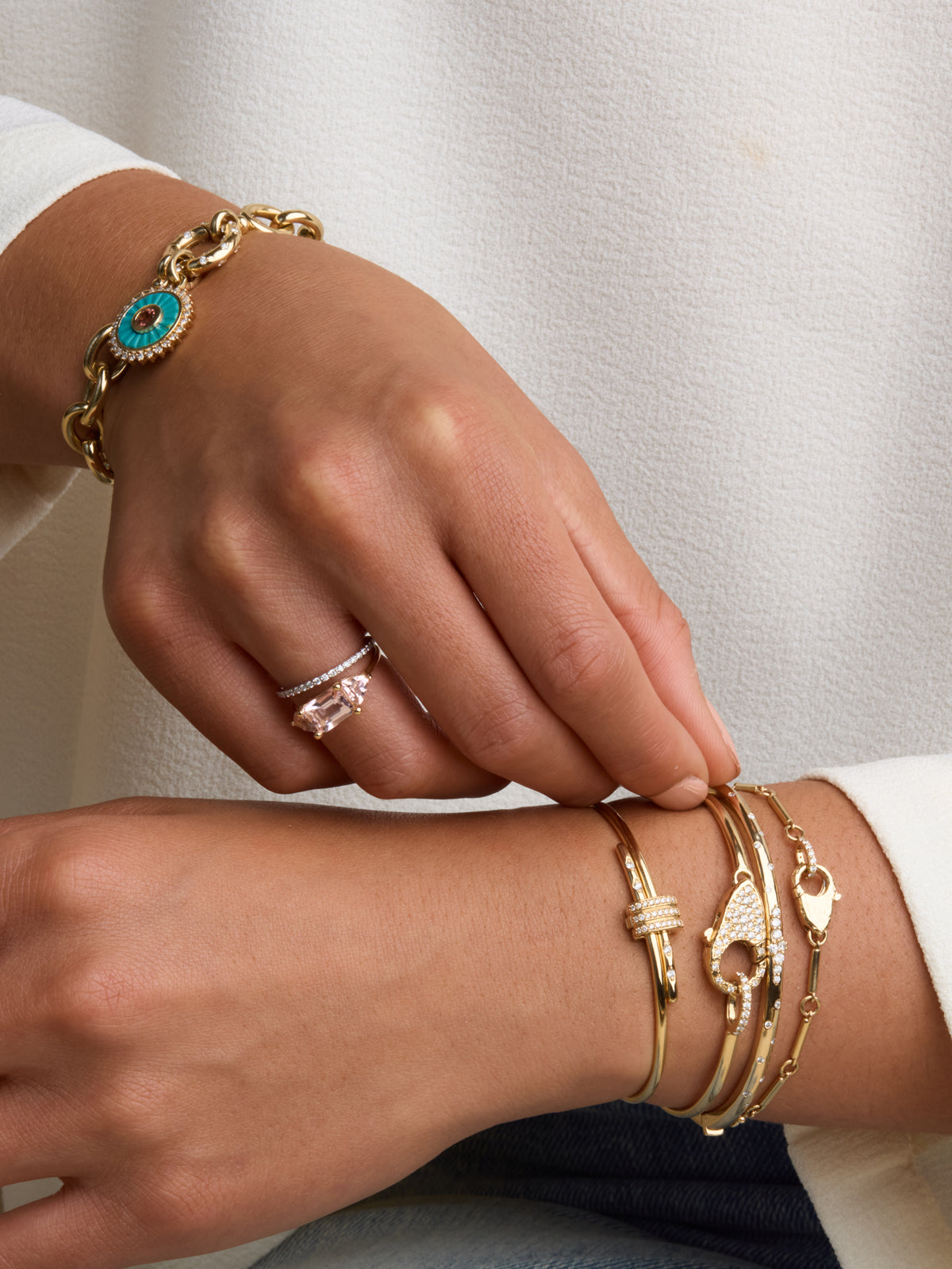 Sloan Lock Bracelet