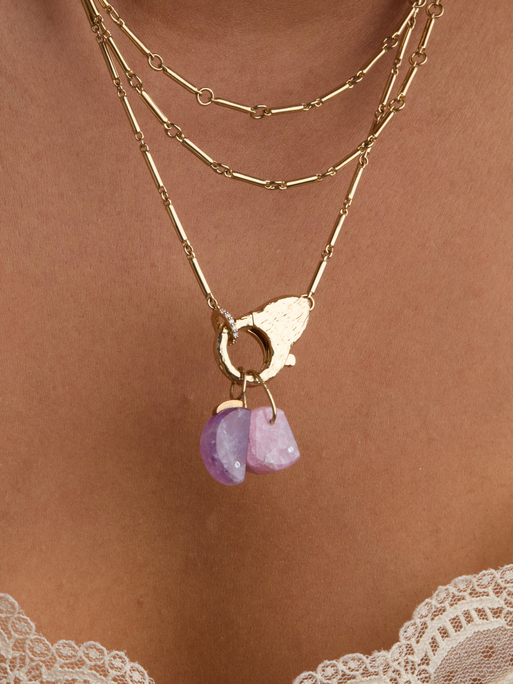 Pebble Charms