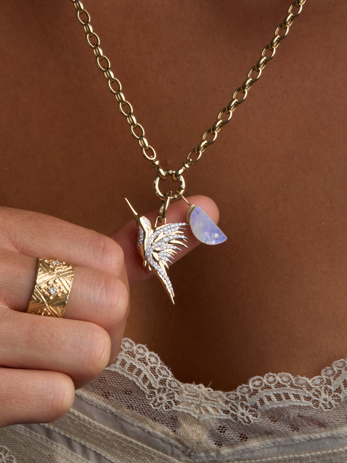Half-Moon Charms